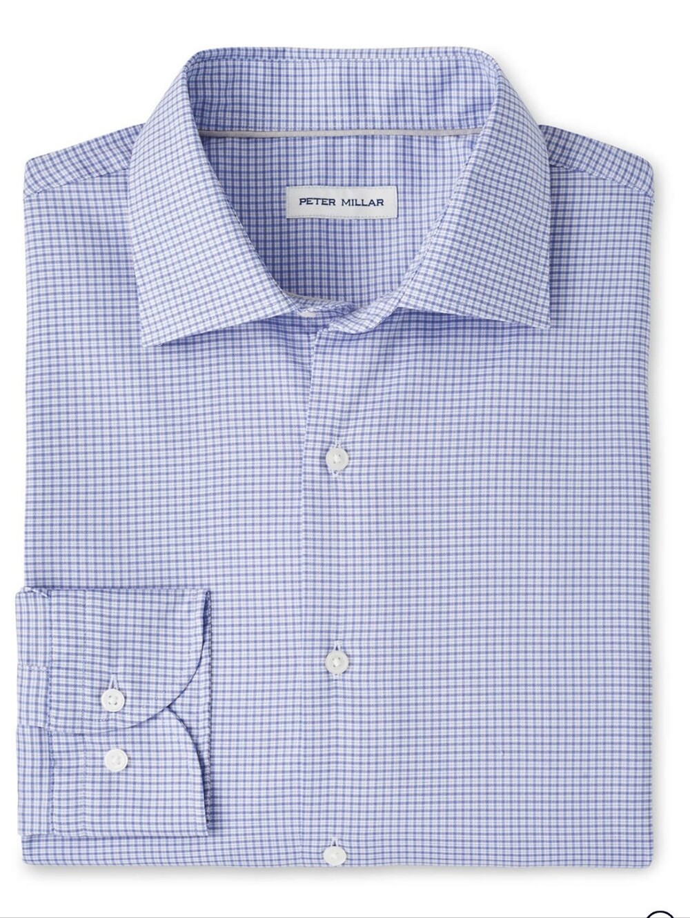 Peter Millar Deep Violet Jackson Crown Lite Cotton-Stretch Shirt | Men's: XL NWT